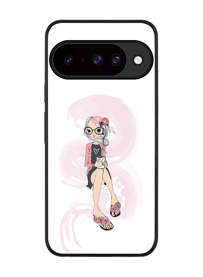 For Google Pixel 10 Case,Slim fit Camera Protection, Shockproof Thin Phone cover  - Nerdy Cute